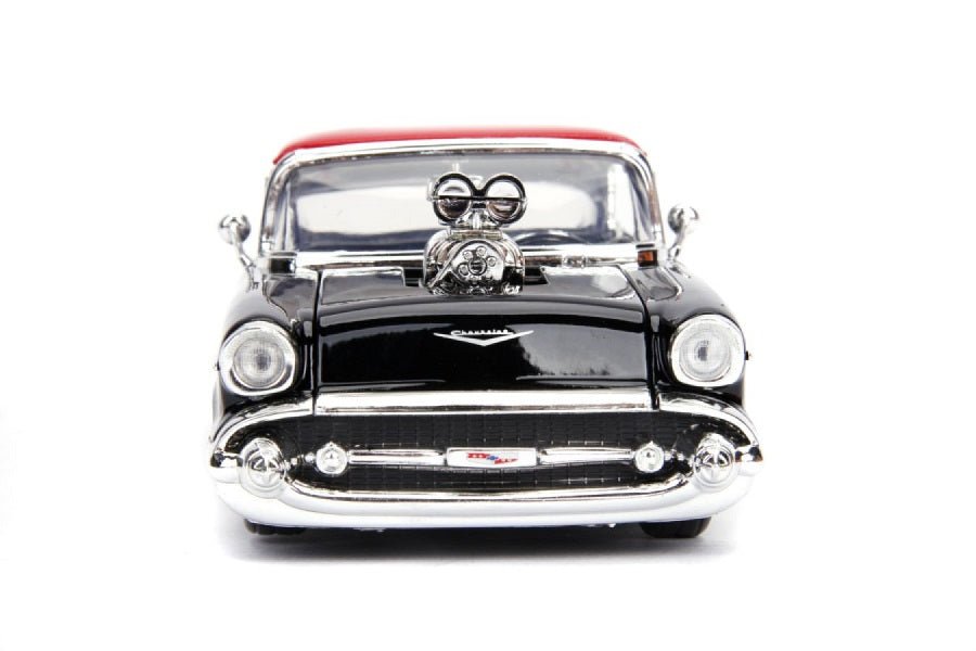 *Pre - order* Big Time Muscle - 1957 Chevy Bel Air 1:24 Scale Diecast Vehicle (ETA September) - Gametraders Modbury Heights
