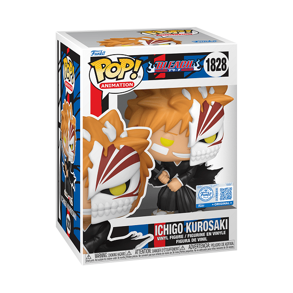 *Pre - order* Bleach - Ichigo w/Half Mask Pop! Vinyl (ETA July) - Gametraders Modbury Heights