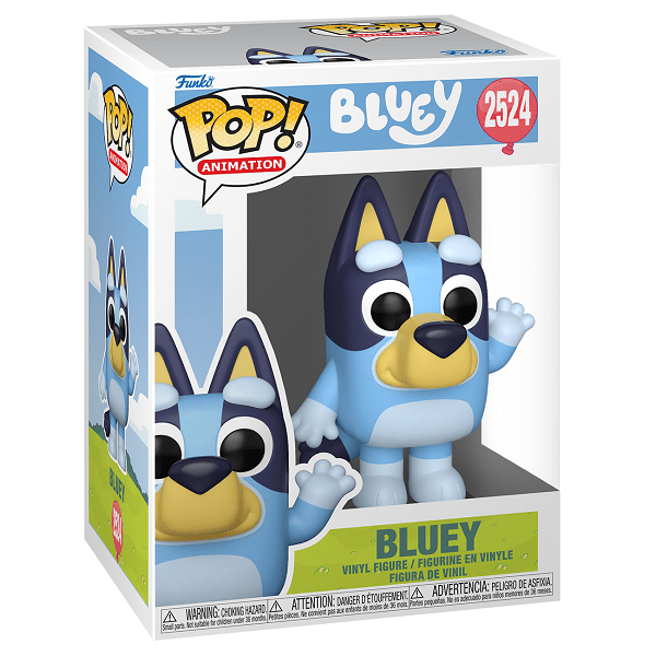 *Pre-order* Bluey - Bluey (Waving) Pop! Vinyl (ETA September) - Gametraders Modbury Heights