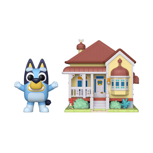 *Pre-order* Bluey - Bluey w/Heeler House Pop! Town (ETA November) - Gametraders Modbury Heights