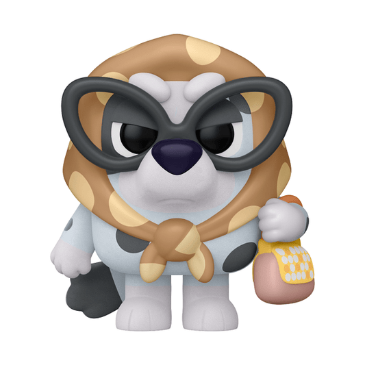 *Pre-order* Bluey - Muffin (Granny) Flocked Pop! Vinyl (ETA June) - Gametraders Modbury Heights