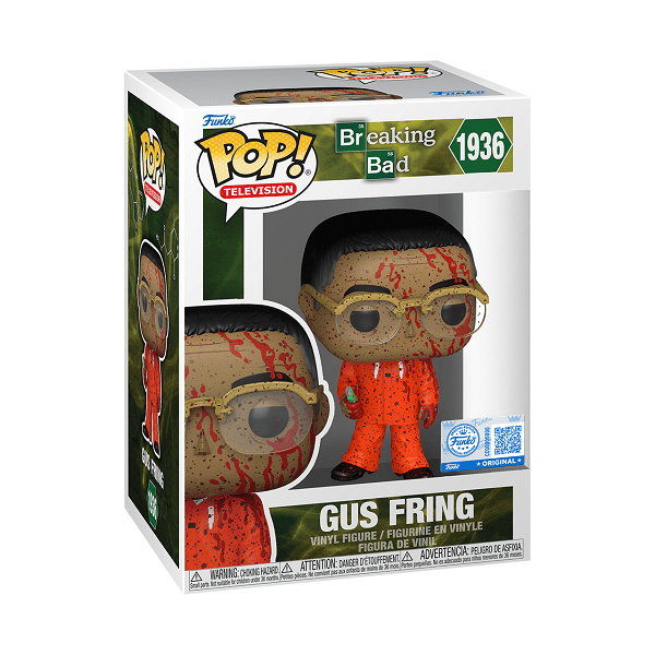 *Pre-order* Breaking Bad - Gus w/Box Cutter (Bloody) Pop! Vinyl (ETA August) - Gametraders Modbury Heights