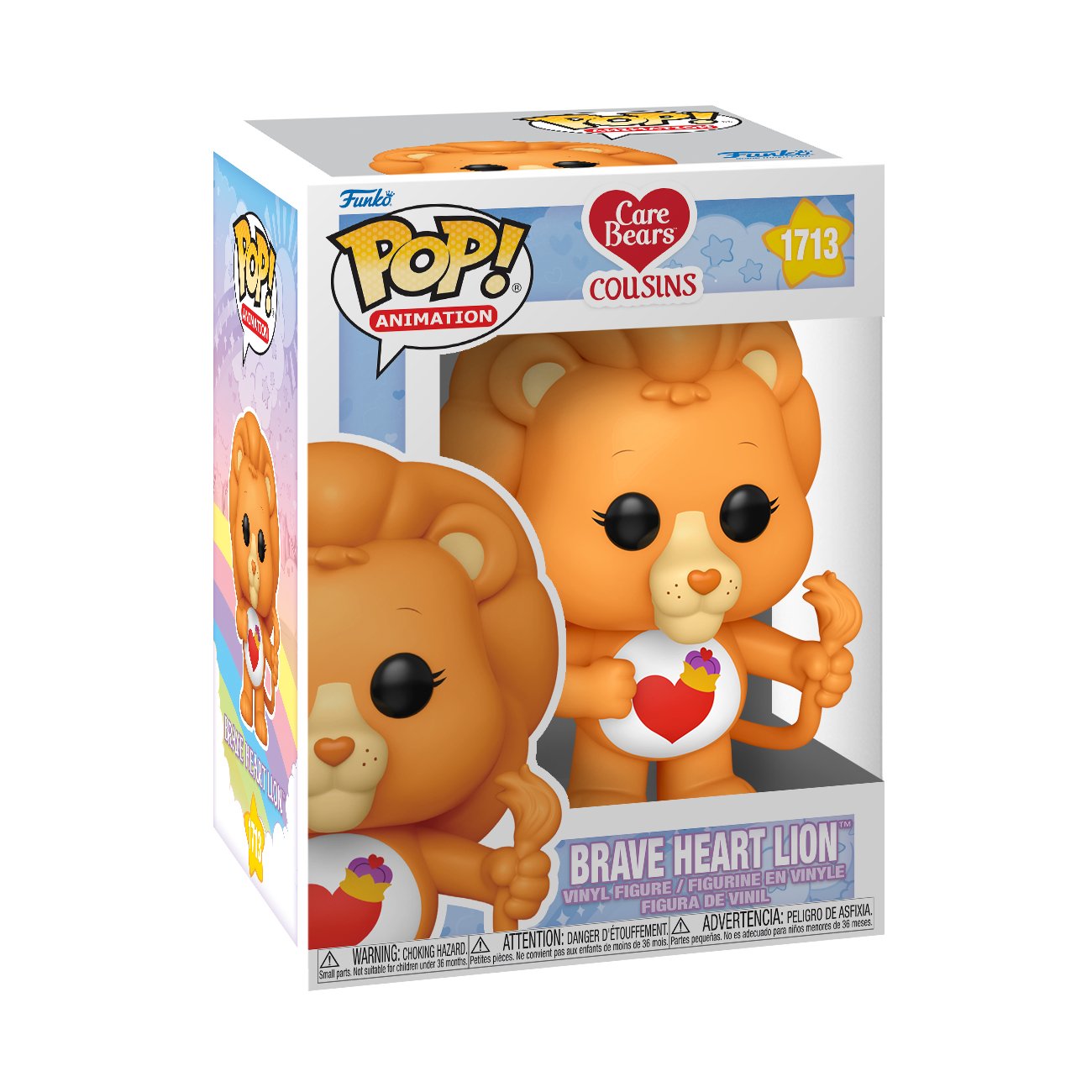 *Pre - order* Care Bears - Brave Heart Lion Pop! Vinyl (ETA June) - Gametraders Modbury Heights