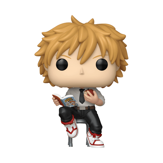 *Pre-order* Chainsaw Man - Denji Reading Pop! Vinyl (ETA June) - Gametraders Modbury Heights