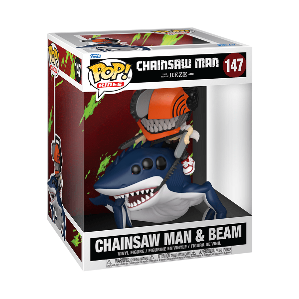 *Pre-order* Chainsaw Man: Reze Arc (2025) - Chainsaw Man w/Beam Pop! Ride (ETA May) - Gametraders Modbury Heights