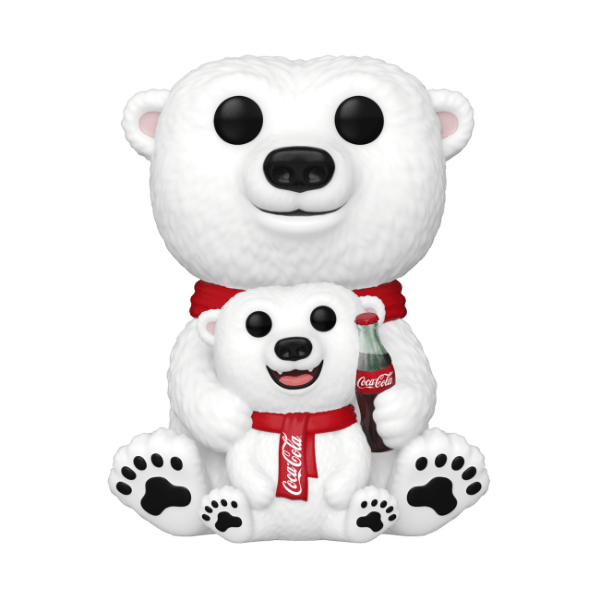 *Pre - order* Coca - Cola - Polar Bear w/Cub Pop! Vinyl (ETA September) - Gametraders Modbury Heights