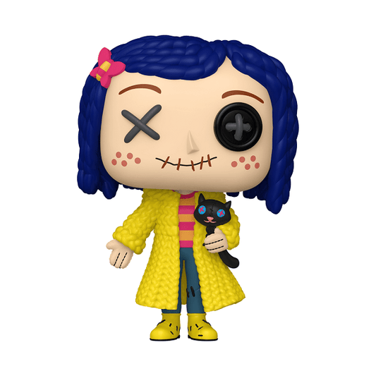 *Pre-order* Coraline - Coraline Patchwork Pop! Vinyl (ETA August) - Gametraders Modbury Heights
