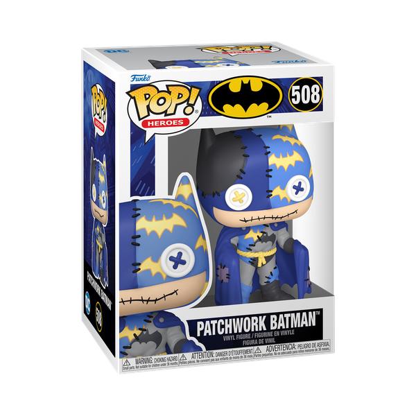 *Pre - order* DC Comics - Batman Patchwork Pop! Vinyl (ETA July) - Gametraders Modbury Heights
