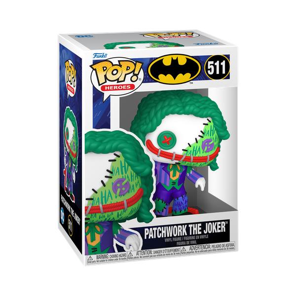 *Pre - order* DC Comics - Joker Patchwork Pop! Vinyl (ETA July) - Gametraders Modbury Heights