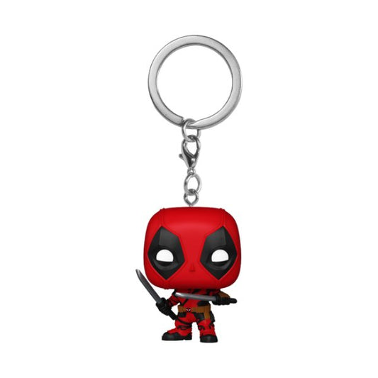 *Pre - order* Deadpool 3 - Deadpool Pop! Vinyl Keychain (ETA July) - Gametraders Modbury Heights