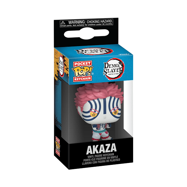 *Pre - order* Demon Slayer - Akaza Pop! Keychain (ETA September) - Gametraders Modbury Heights