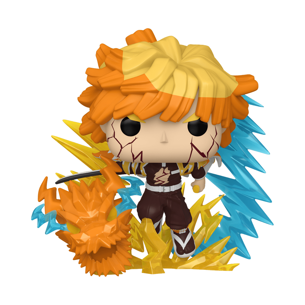 *Pre-order* Demon Slayer: Infinity Castle - Zenitsu (7th Form) Pop! Vinyl Premium (ETA August) - Gametraders Modbury Heights
