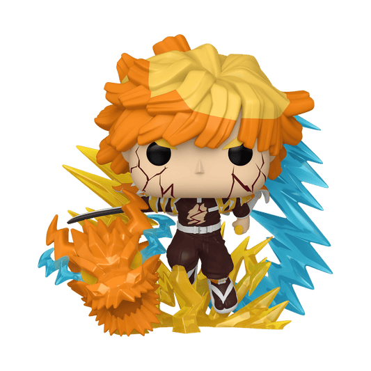 *Pre-order* Demon Slayer: Infinity Castle - Zenitsu (7th Form) Pop! Vinyl Premium (ETA August) - Gametraders Modbury Heights