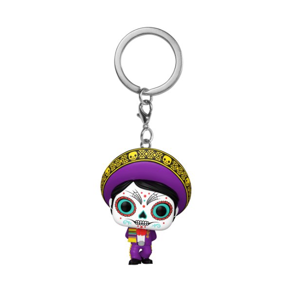 *Pre - order* Dia De Los Muertos - El Cartin Pop! Vinyl Keychain (ETA July) - Gametraders Modbury Heights
