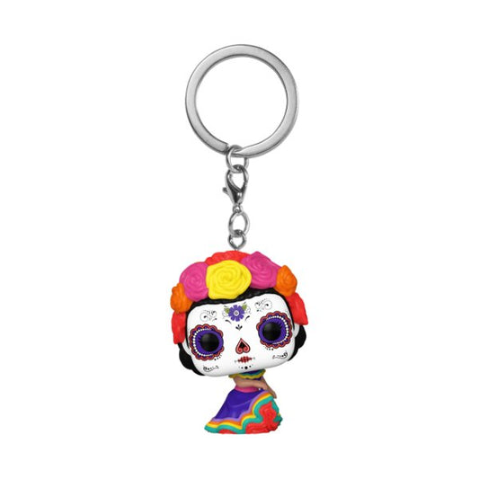 *Pre - order* Dia De Los Muertos - La Catrina Pop! Vinyl Keychain (ETA August) - Gametraders Modbury Heights