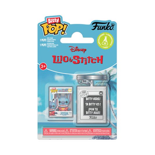 *Pre-order* Disney - 626 Stitch Bitty Pop! w/Keychain Case (ETA September) - Gametraders Modbury Heights