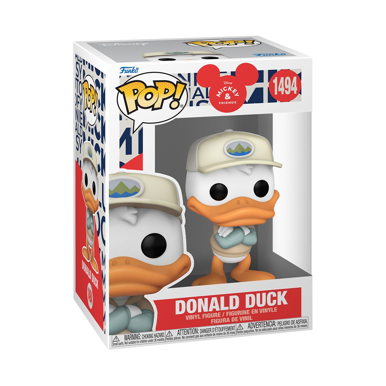 *Pre - order* Disney: Excellent 8 IRL - Donald Pop! Vinyl (ETA August) - Gametraders Modbury Heights