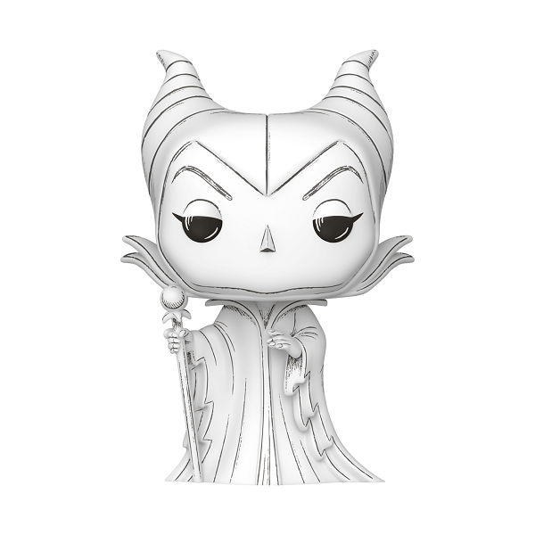 *Pre - order* Disney: Sketched - Maleficent Pop! Vinyl (ETA September) - Gametraders Modbury Heights