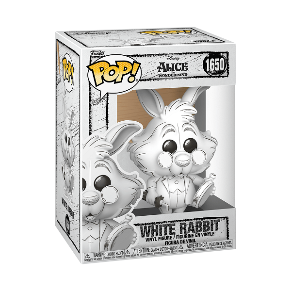 *Pre - order* Disney: Sketched - White Rabbit Pop! Vinyl (ETA September) - Gametraders Modbury Heights