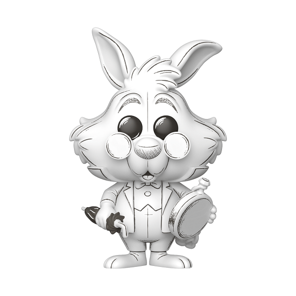 *Pre - order* Disney: Sketched - White Rabbit Pop! Vinyl (ETA September) - Gametraders Modbury Heights
