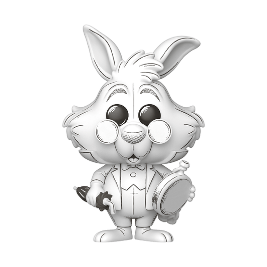 *Pre - order* Disney: Sketched - White Rabbit Pop! Vinyl (ETA September) - Gametraders Modbury Heights