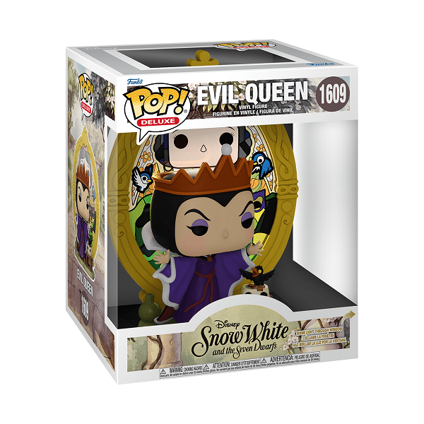 *Pre - order* Disney: Villains - Evil Queen (Stained Glass) Pop! Deluxe (ETA August) - Gametraders Modbury Heights