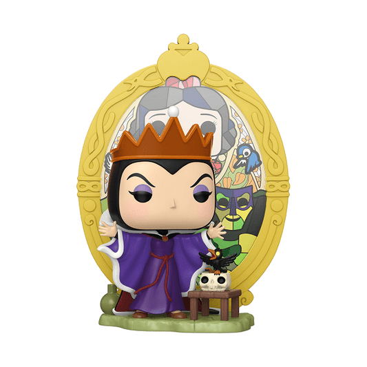 *Pre - order* Disney: Villains - Evil Queen (Stained Glass) Pop! Deluxe (ETA August) - Gametraders Modbury Heights