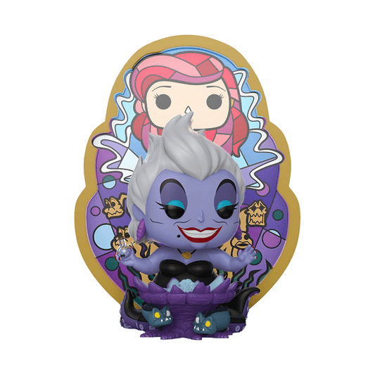 *Pre - order* Disney: Villains - Ursula (Stained Glass) Pop! Deluxe (ETA August) - Gametraders Modbury Heights