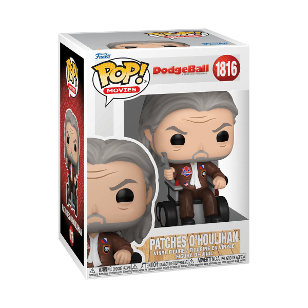 *Pre-order* Dodgeball - Patches Pop! Vinyl (ETA October) - Gametraders Modbury Heights