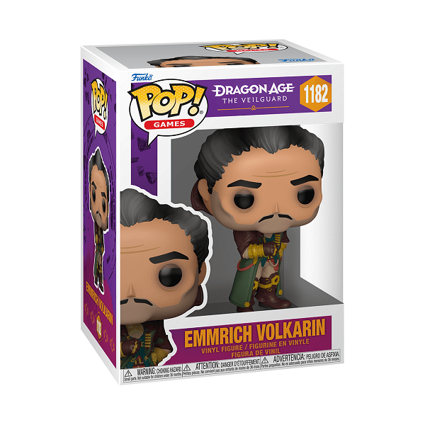 *Pre-order* Dragon Age: The Veilguard - Emmrich Volkarin Pop! Vinyl (ETA February) - Gametraders Modbury Heights