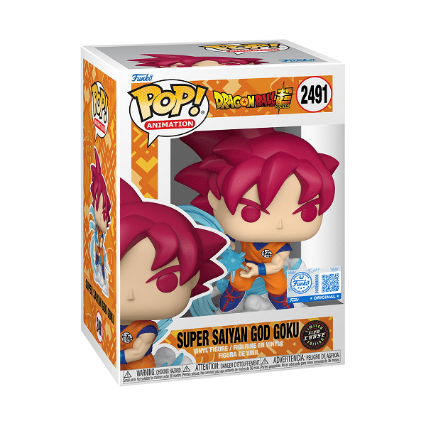 *Pre-order* Dragon Ball: Super - God Red Goku Pop! Vinyl (ETA August) - Gametraders Modbury Heights