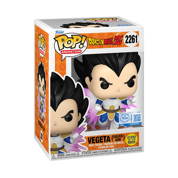 *Pre-order* Dragon Ball Z - Vegeta Glow Pop! Vinyl (ETA May) - Gametraders Modbury Heights