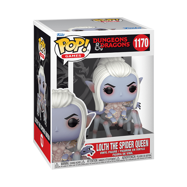 *Pre-order* Dungeons & Dragons - Lolth The Spider Queen Pop! Premium (ETA February) - Gametraders Modbury Heights