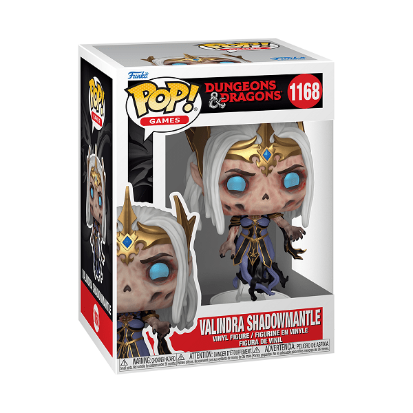 *Pre-order* Dungeons & Dragons - Valindra Shadowmantle Pop! Vinyl (ETA February) - Gametraders Modbury Heights