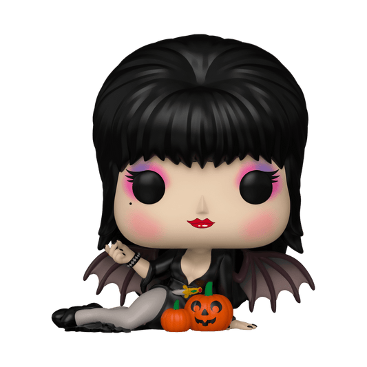 *Pre - order* Elvira - Elvira w/Pumpkins Pop! Vinyl (ETA July) - Gametraders Modbury Heights