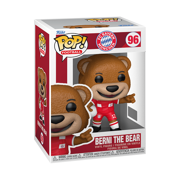 *Pre-order* Football: Bayern Munich - Berni the Bear Pop! Vinyl (ETA May) - Gametraders Modbury Heights