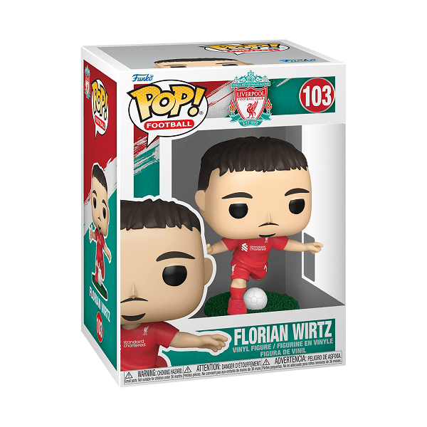 *Pre-order* Football: Liverpool - Florian Wirtz Pop! Vinyl (ETA August) - Gametraders Modbury Heights