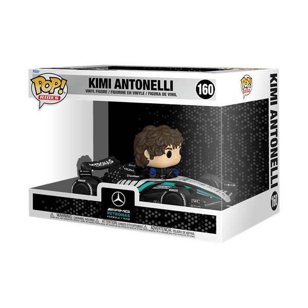 *Pre-order* Formula 1: Mercedes - Kimi Antonelli Pop! Ride (ETA September) - Gametraders Modbury Heights