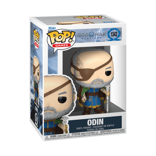 *Pre-order* God of War: Ragnarok - Odin Pop! Vinyl (ETA October) - Gametraders Modbury Heights