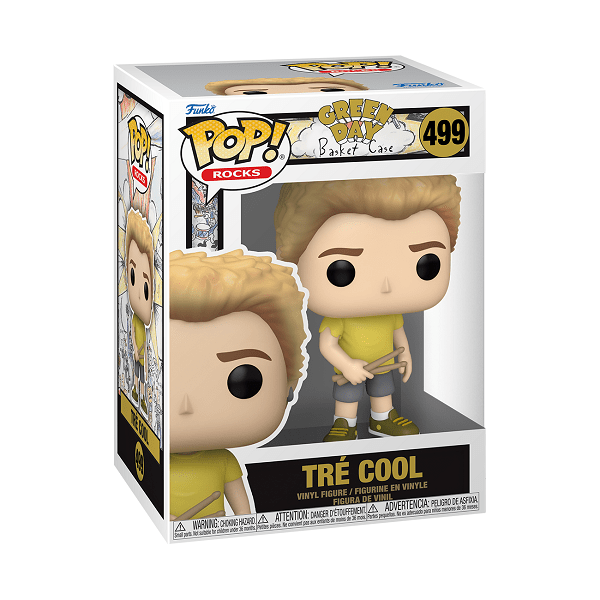 *Pre-order* Green Day - Tre Cool (Basket Case) Pop! Vinyl (ETA April) - Gametraders Modbury Heights