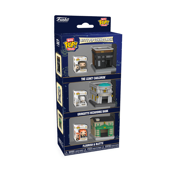 *Pre-order* Harry Potter - Diagon Alley Bitty Pop! Town 3PK (ETA September) - Gametraders Modbury Heights