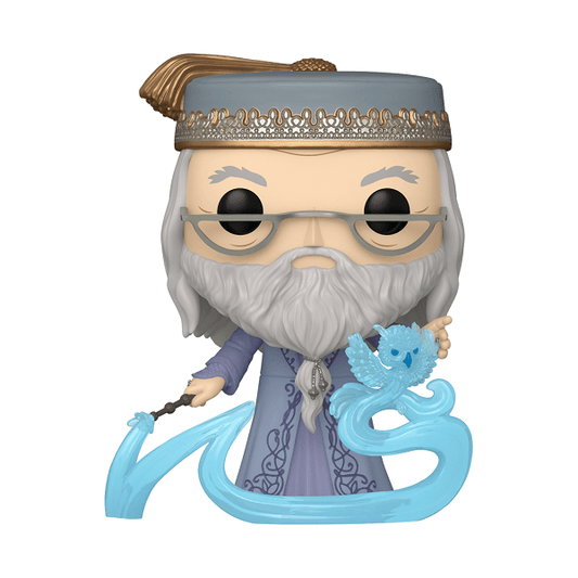 *Pre-order* Harry Potter - Dumbledore w/Patronus Pop! Vinyl (ETA July) - Gametraders Modbury Heights
