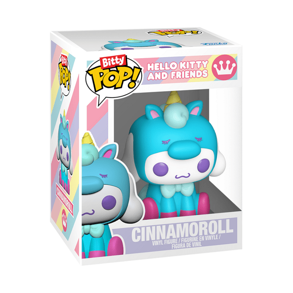 *Pre-order* Hello Kitty - Cinnamoroll Bitty Pop! w/Keychain Case (ETA September) - Gametraders Modbury Heights