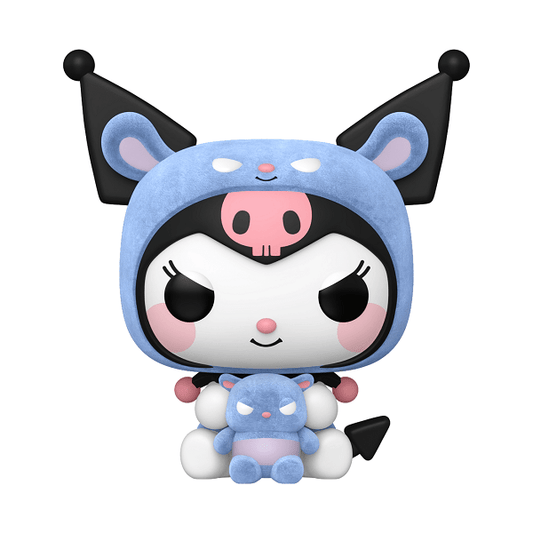 *Pre - order* Hello Kitty - Kuromi (Cosplay 20th Anniv) Flocked Pop! Vinyl (ETA November) - Gametraders Modbury Heights