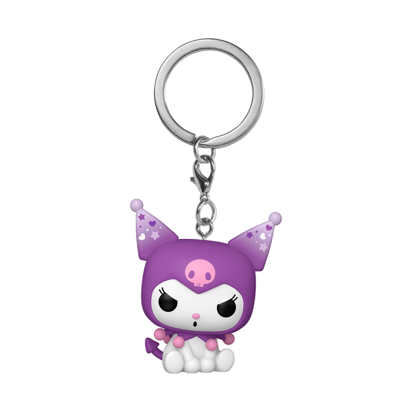 *Pre - order* Hello Kitty - Kuromi Pop! 20th Anniversary Keychain (ETA August) - Gametraders Modbury Heights