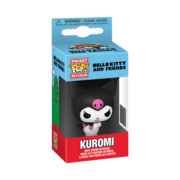 *Pre - order* Hello Kitty - Kuromi Pop! Keychain (ETA October) - Gametraders Modbury Heights