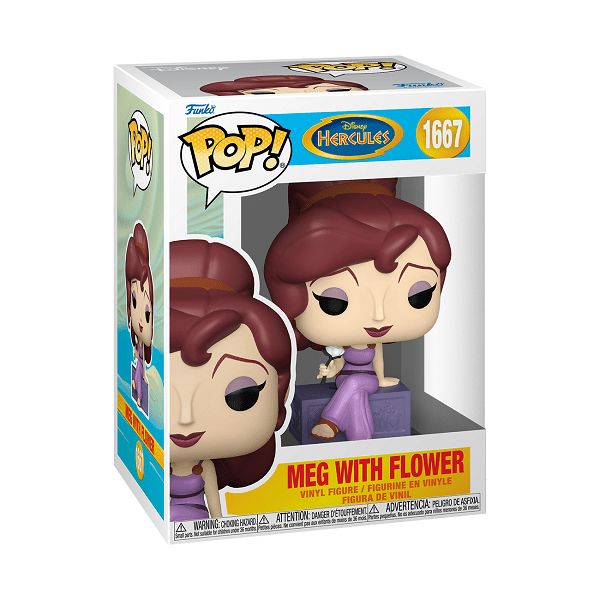 *Pre-order* Hercules (1997) - Megara w/Flower Pop! Vinyl (ETA December) - Gametraders Modbury Heights