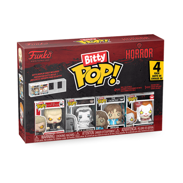 *Pre-order* Horror - David Bitty Pop! 4PK (ETA September) - Gametraders Modbury Heights
