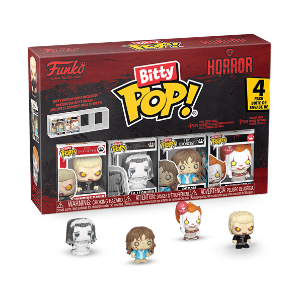 *Pre-order* Horror - David Bitty Pop! 4PK (ETA September) - Gametraders Modbury Heights