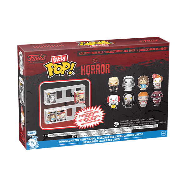 *Pre-order* Horror - Pennywise Bitty Pop! 4PK (ETA September) - Gametraders Modbury Heights